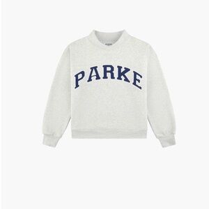 Navy and Grey Parke mockneck